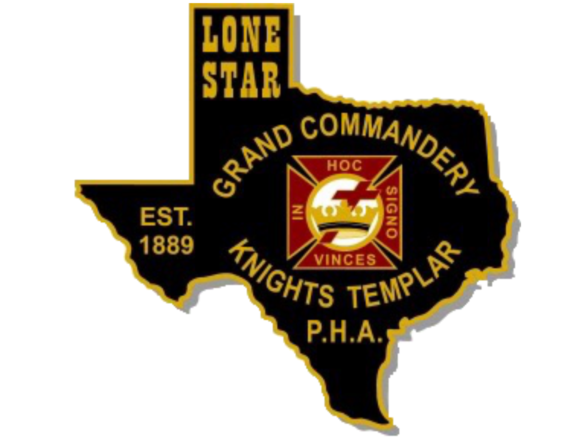 Lone Star Grand Commandery Knights Templar Masons of Texas logo